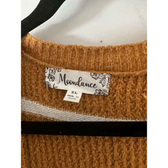 Moondance‎ Striped Cardigan Sweater Women’s size XL - Picture 5 of 9